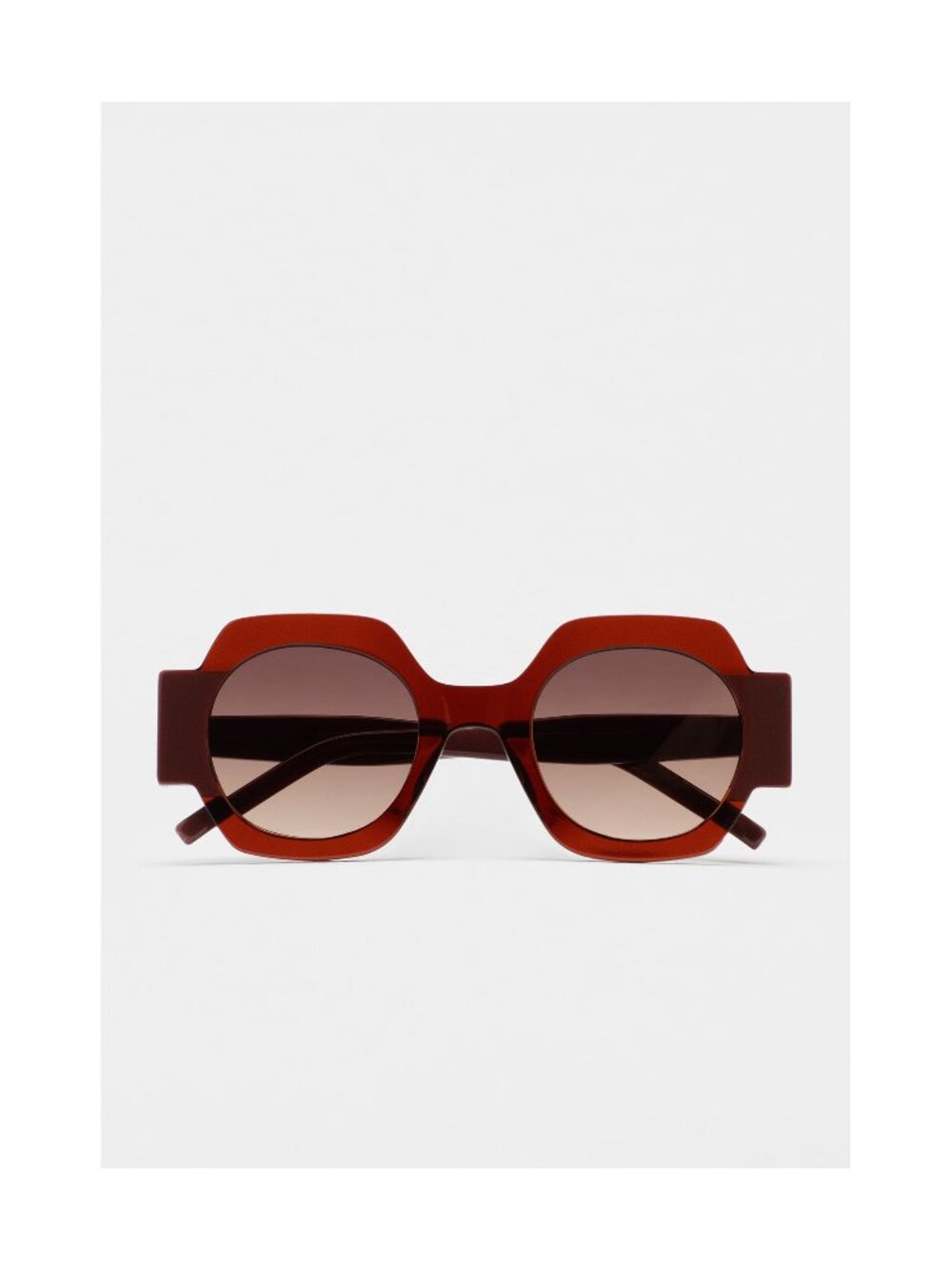 New Kaleos Women's Sunglasses Multicolor Acetate Frame Cabana 4 50